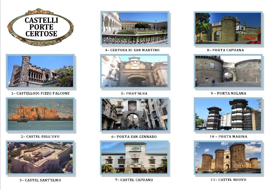 IMMAGINI TOUR CERTOSA E CASTELLI A NAPOLI IMMAGINI TOUR CERTOSA E CASTELLI A NAPOLI
