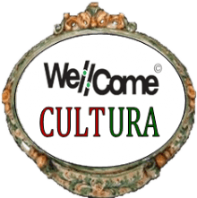 TARGA TONDA WELL COME CULTURA